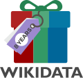 Wikidata's 8th birthday (SVG)