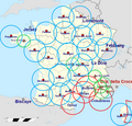 Radars météorologiques français ARAMIS en 2019 / French weather radars ARAMIS in 2019