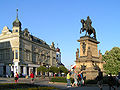 George of Poděbrady Sq monument