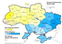 Highest Vote per region