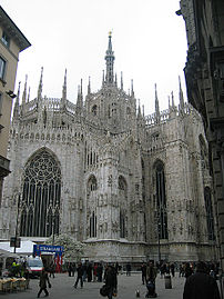 Cathedral in Milan - North-East Window