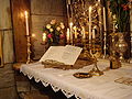 Altar inside the Tomb of Jesus.