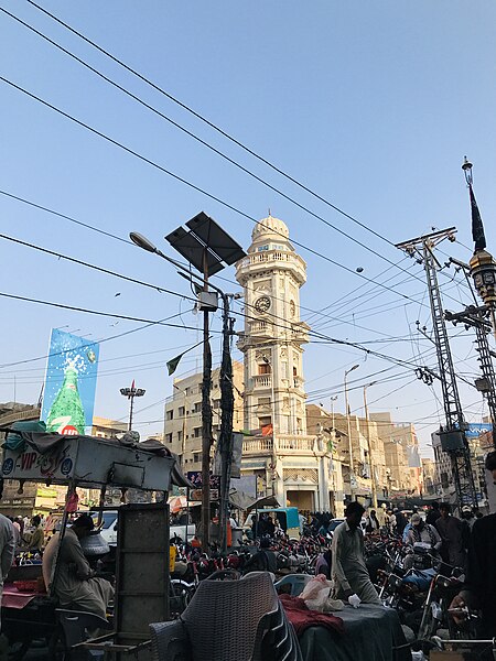 File:Ghanta Ghar Sukkur.jpg