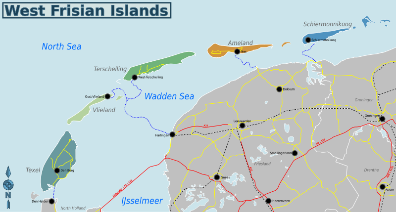 File:West Frisian Islands Wikivoyage Map.svg