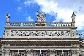 Burgtheater Façade Sculptures