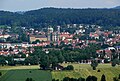 Blick auf Weingarten (Württemberg) von der Pfarrkirche in 88276 Berg