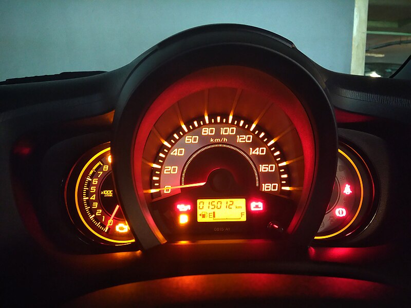 File:Honda Brio instrument cluster.jpg