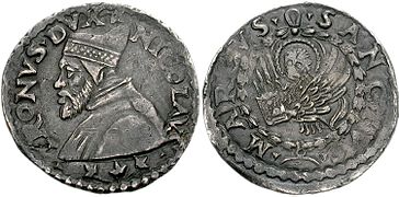 Lira Tron (1472) del doge Nicolò Tron