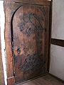 door with nice embossing