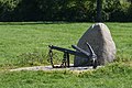 Deutsch: Gedenkfindling für Gorch Fock im Gorch-Fock-Park in Hamburg-Finkenwerder. This is a photograph of an architectural monument. It is on the list of cultural monuments of Hamburg, no. 14713.