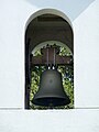 Čeština: Zvon ve zvoničce v Žabovřeskách, okres České Budějovice English: Bell in the bell tower in Žabovřesky, České Budějovice district, Czech Republic