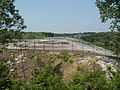 Deutsch: Deponie Marbach in Bochum-Hamme am 10. Juni 2013, nach dem Roden des Baumbestands am Bach aber vor der Wiedererschließung. Seitenansicht. English: Marbach landfill in Bochum-Hamme at 10th of June, 2013, after trees at the brook have been cleared but before its redevelopment. Side view.   This file was uploaded with Commonist.