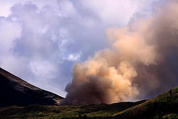 Lokon eruption 2011