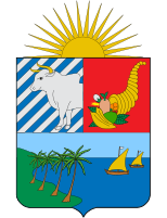 Coats of arms of Sucre Department (Colombia).