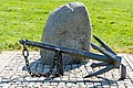 Deutsch: Gedenkfindling für Gorch Fock im Gorch-Fock-Park in Hamburg-Finkenwerder. This is a photograph of an architectural monument. It is on the list of cultural monuments of Hamburg, no. 14713.