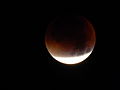 Deutsch: „Ernteblutmond“ am 28. September 2015 über Bochum. English: Lunar eclipse over Bochum, Germany; 28 Sep 2015.   This file was uploaded with Commonist.