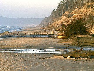 Ustka, beach, 2006