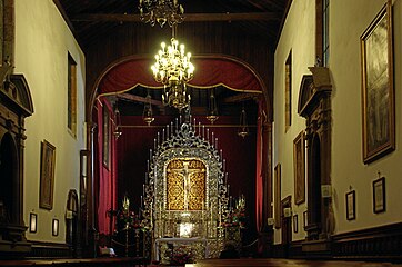 Real Santuario del Santísimo Cristo de la Laguna, innen