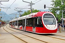 Xijiao line train at Botanical Garden (May 2020)