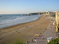 La Grande Plage, the town's largest beach