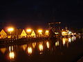 English: Harbour at night Polski: Port nocą