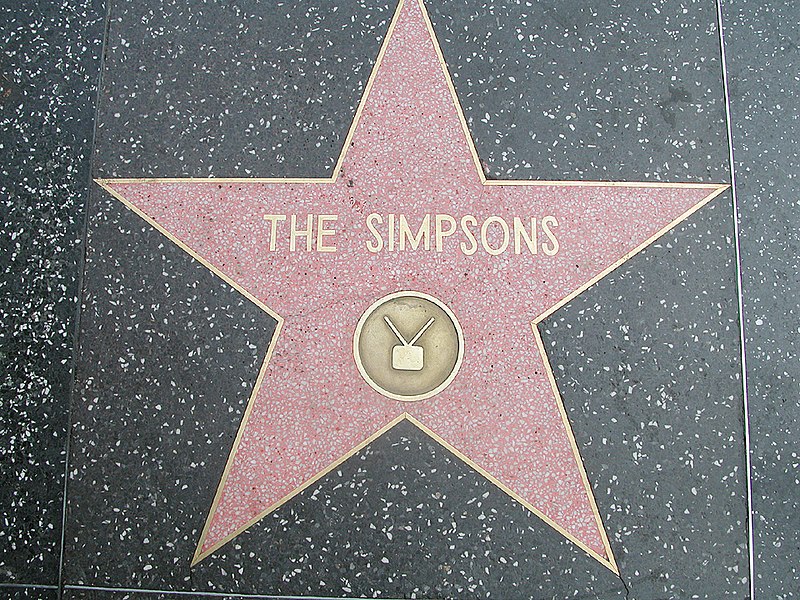 File:The Simpsons Walk of fame.jpg