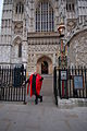 * Nomination Westminster Abbey in London --Ralf Roletschek 13:36, 26 January 2012 (UTC) * Decline Tilt, random composition, perspective aberrations, bad crop, barrel distortion, sorry, no chance IMO.--Jebulon 17:25, 28 January 2012 (UTC)