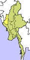 Location of Chin State