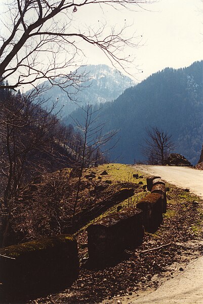 File:Upper Svaneti, forced stop.jpg