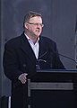 Albanese at the opening of the Holbrook Bypass in 2013