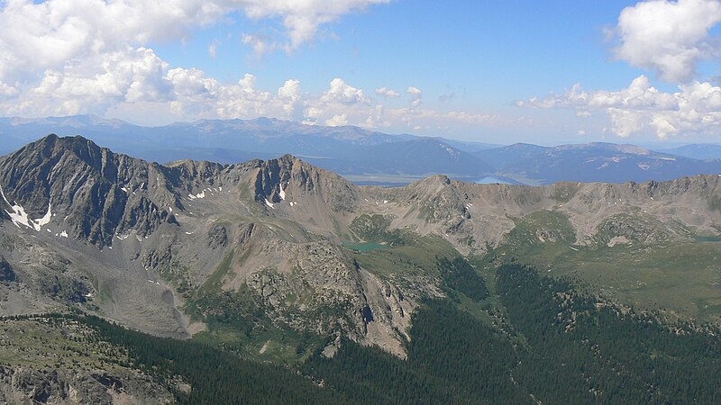 File:West Apostle from Huron Peak.jpg