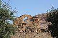 * Nomination: Roman baths of Bulla Regia, Tunisia, viewed from entrance of museum.--Pradigue 18:33, 1 August 2009 (UTC) * Review  Comment Vertikal lines are but horizontal look tilted. And perhaps not the building but the olive tree on the left is focused? --Berthold Werner 15:48, 2 August 2009 (UTC)  InfoThe building is focused but two olive trees were on shot.Pradigue 18:17, 3 August 2009 (UTC) I made a new version with corrected perspective and slightly sharpend. Perhaps someone will promote it. --Berthold Werner 10:52, 4 August 2009 (UTC)