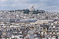 Montmartre from the Centre Georges-Pompidou