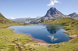 Pic du Midi d'Ossau in the French Pyrenees.