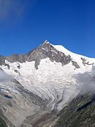 Aletschhorn, Berner Alps, view from Eggishorn