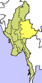 Location of Shan State