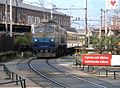 * Nomination A train in Rijeka, Croatia --Orlovic (talk) 20:34, 17 December 2007 (UTC) * Decline Cluttered, boring composition. Also the focal point ends up being the orange sign. Swatjester 00:46, 21 December 2007 (UTC)