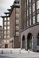 Deutsch: Kontorhaus Chilehaus in Hamburg-Altstadt: Fassade Meßberg. This is a photograph of an architectural monument. It is on the list of cultural monuments of Hamburg, no. 29133.