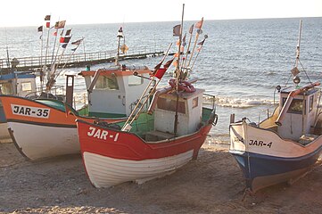 Jarosławiec, beach, 2007