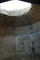 internal view from the staircase towards the cupola (the MG cupola itself is missing)