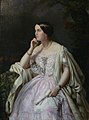 Henriette Cappelaere: Portrait d'Elisabeth-Ann Haryett, épouse Trelawny, comtesse de Beauregard, dite Miss Harriet Howard