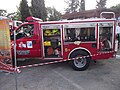 Fire truck open demonstration by Israeli Fire and Rescue Services