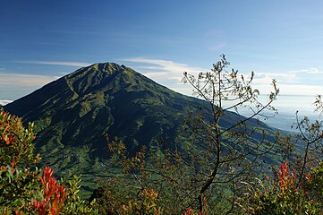 Merbabu, together with Merapi, are the most famous twin mountains of Java