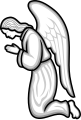 Angel kneeling.svg