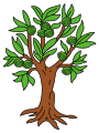 Tree with 10 chestnuts.svg