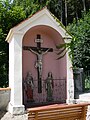 Kreuzigungsgruppe auf dem Friedhof