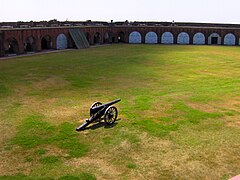 Ft. Pulaski interior