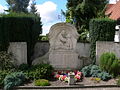 Kriegerdenkmal auf dem Friedhof