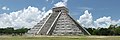 * Nomination El Castillo at Chichen Itza. 40MP pano. --Dschwen 20:18, 24 August 2009 (UTC) * Promotion Bit noisy overall, not the best composition, but QI for sure. --kallerna 20:53, 24 August 2009 (UTC) Sky denoised and dust spots removed. What don't you like about the composition? --Dschwen 21:40, 24 August 2009 (UTC) It would be better without centered composition, and something interesting on other side (but as you said, there's nothing there). --kallerna 21:52, 24 August 2009 (UTC)