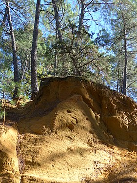 Old ochers quarries, Provence